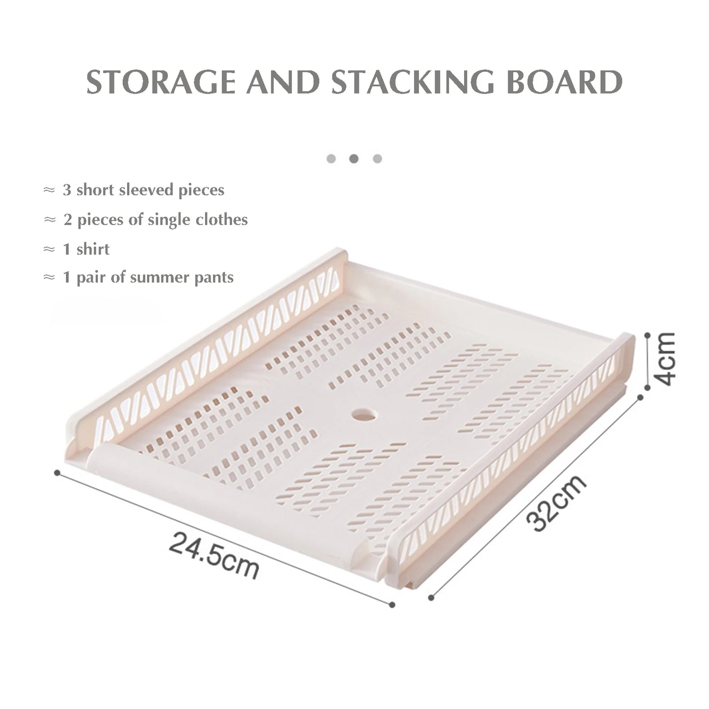 Bedroom Storage Shelves Wardrobe Closet Layered Partitions Stackable Storage Box