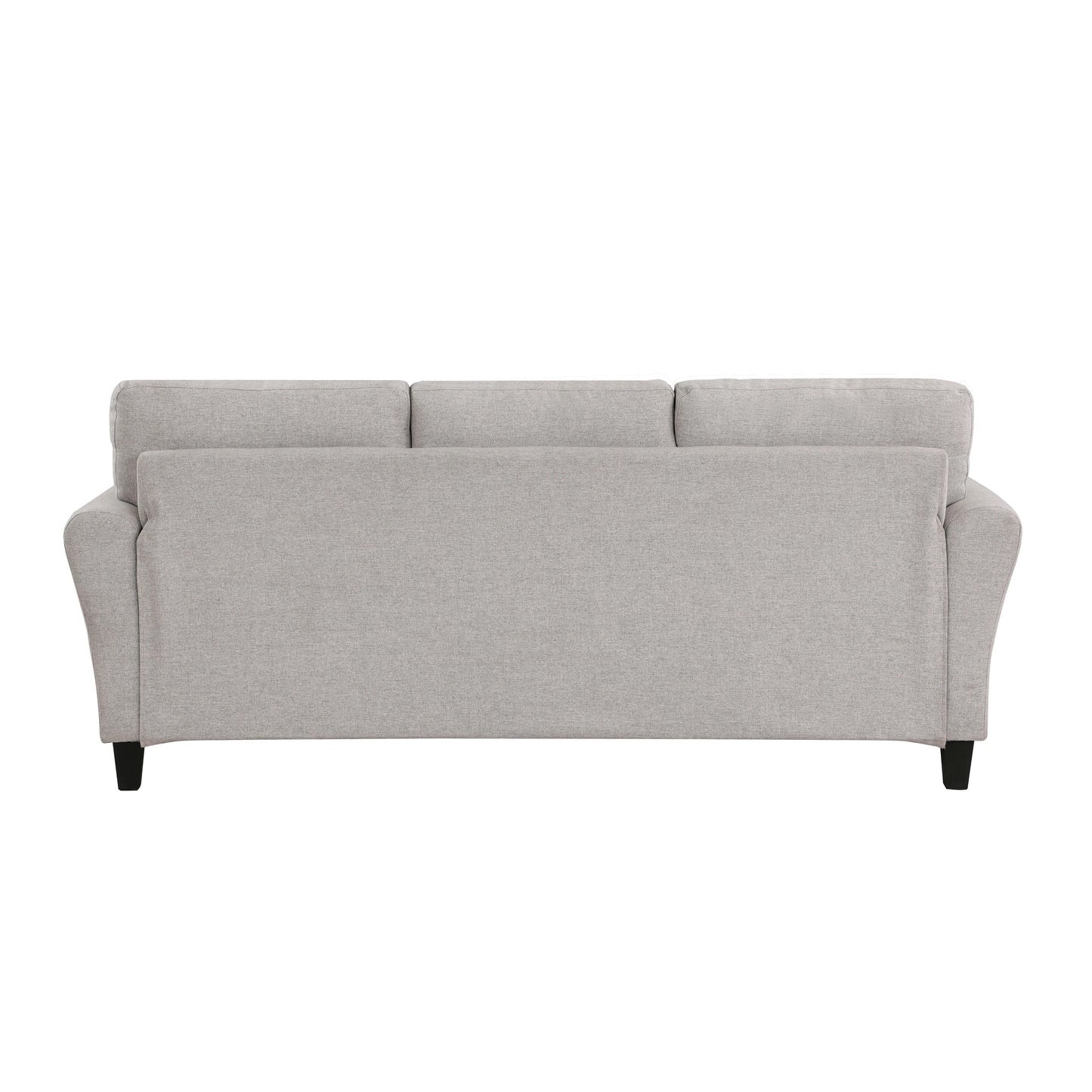 Modern Transitional Sand Hued 1pc Sofa